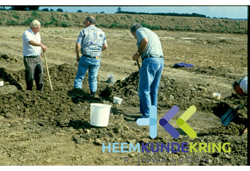 Archeologie`s onderzoek Herwen 1996 Geitenwaard F00000636